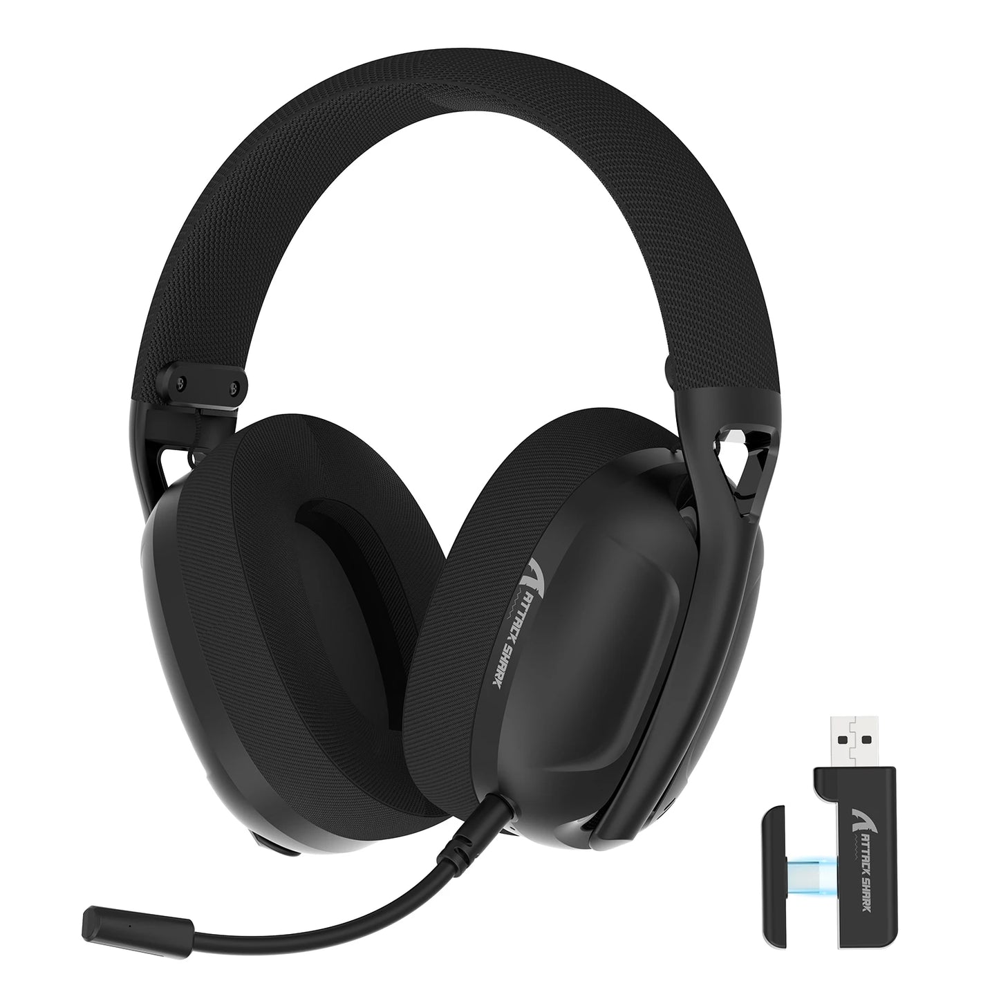 Attack Shark L80 Tri-Mode Wireless Gaming Headset PC PS4 PS5