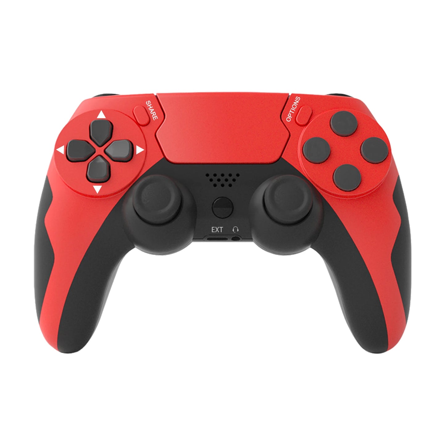 GAMINJA Wireless Controller Dual Vibration Gamepad for PS4 PS3 PC