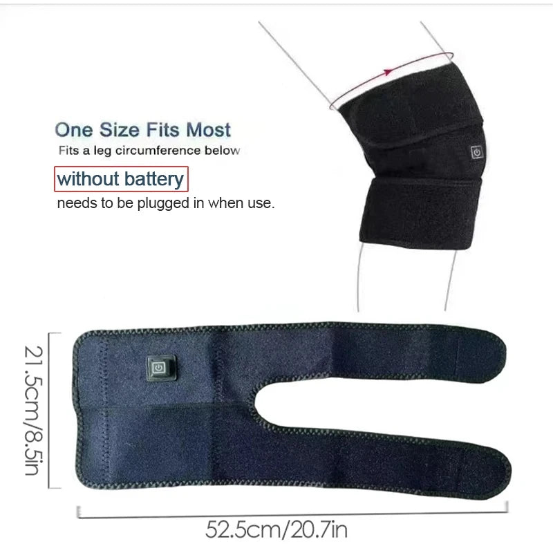 Heated Knee Protector USB Heating Pad For Joints Daily Use