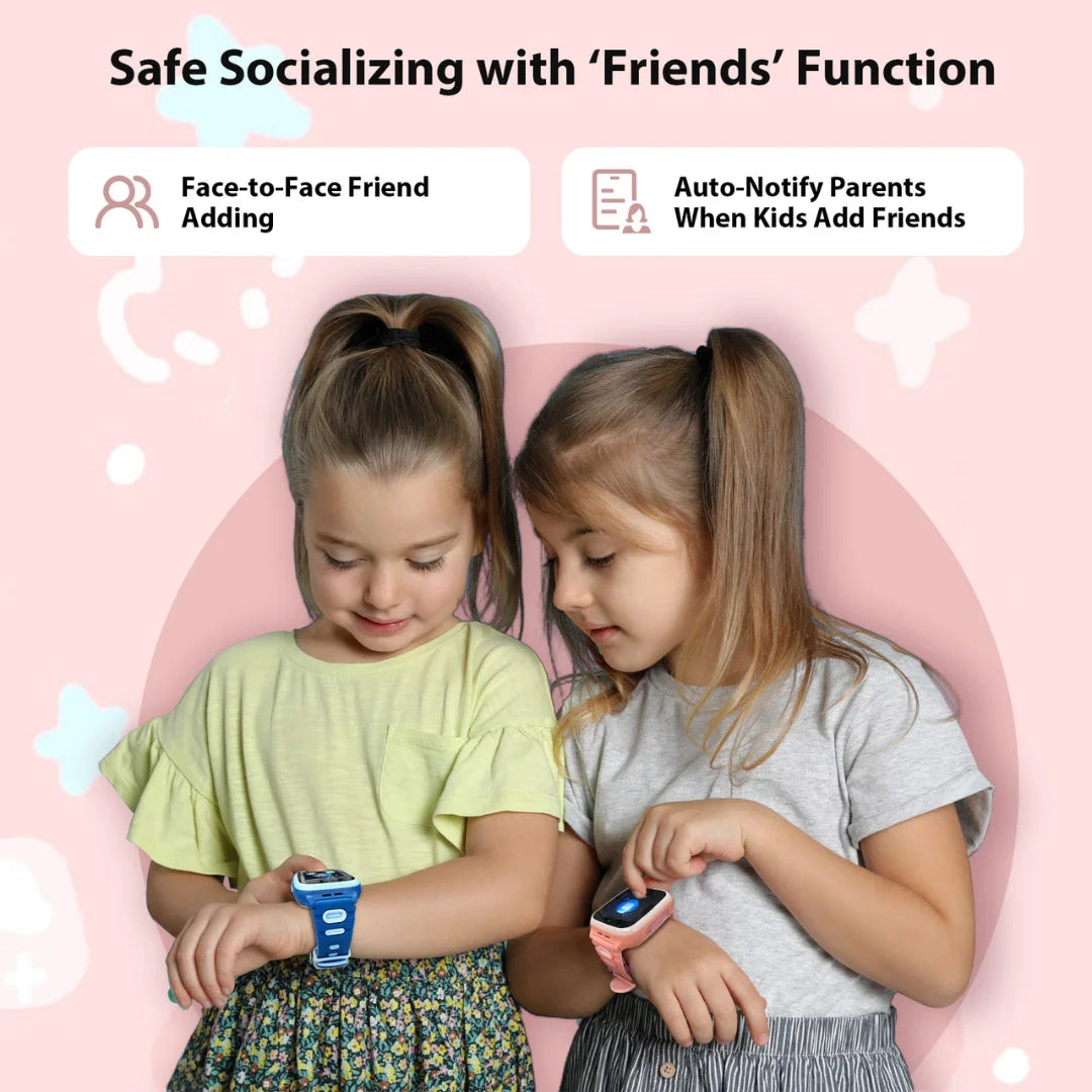 Kids 4G Smartwatch With GPS Video Call And SIM Card