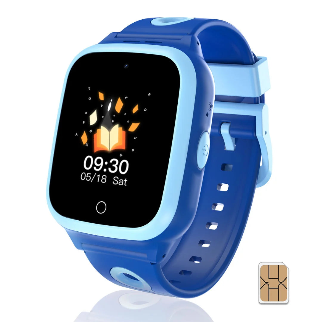 Kids 4G Smartwatch With GPS Video Call And SIM Card