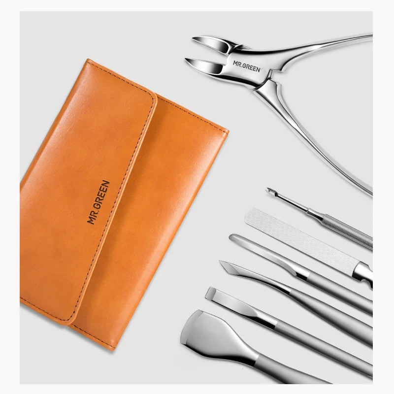 MR.GREEN Pedicure Knife Set for Ingrown Toenail Care Stainless Steel
