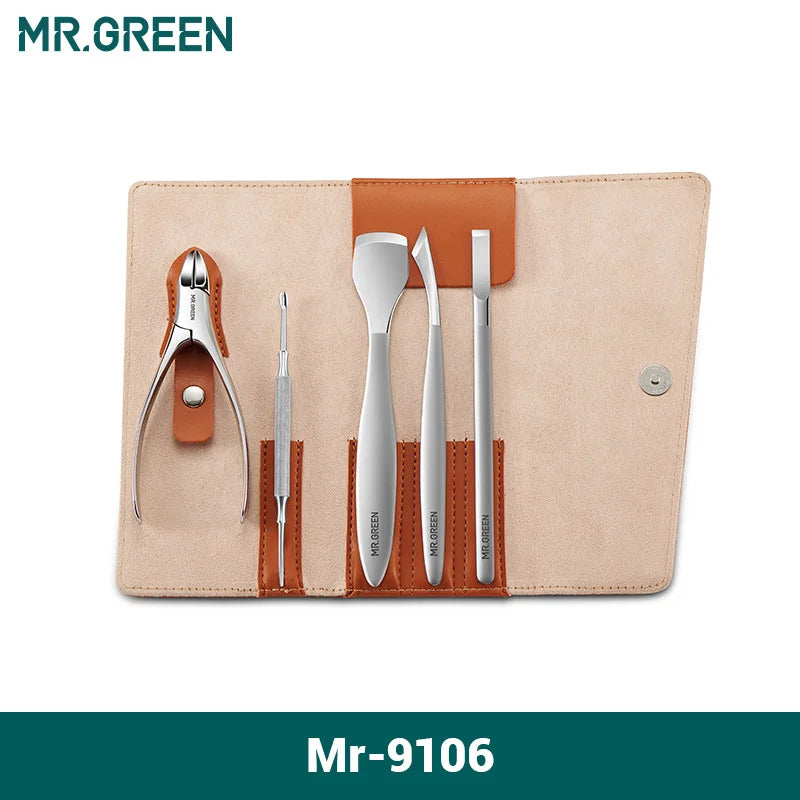 MR.GREEN Pedicure Knife Set for Ingrown Toenail Care Stainless Steel