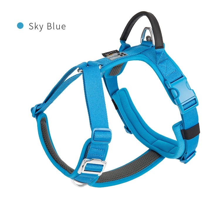Small Combination Reflective No Pull Adjustable Dog Harness Vest