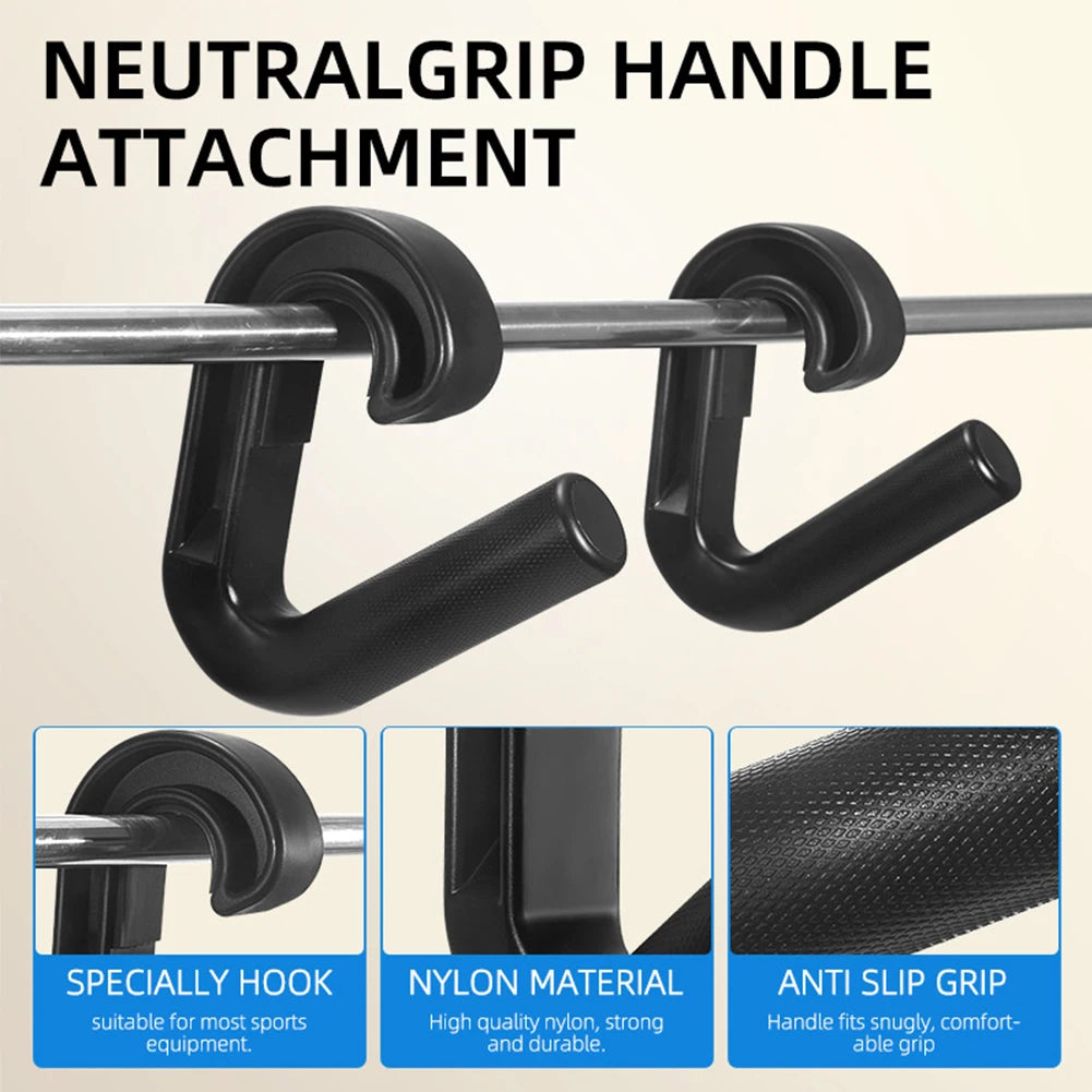 APWIKOGER Neutral Grip Handle Suspension Training And Pull Up Bars