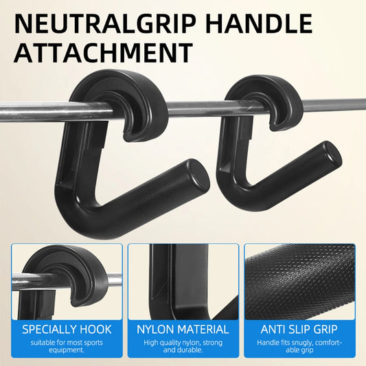 APWIKOGER Neutral Grip Handle Suspension Training And Pull Up Bars