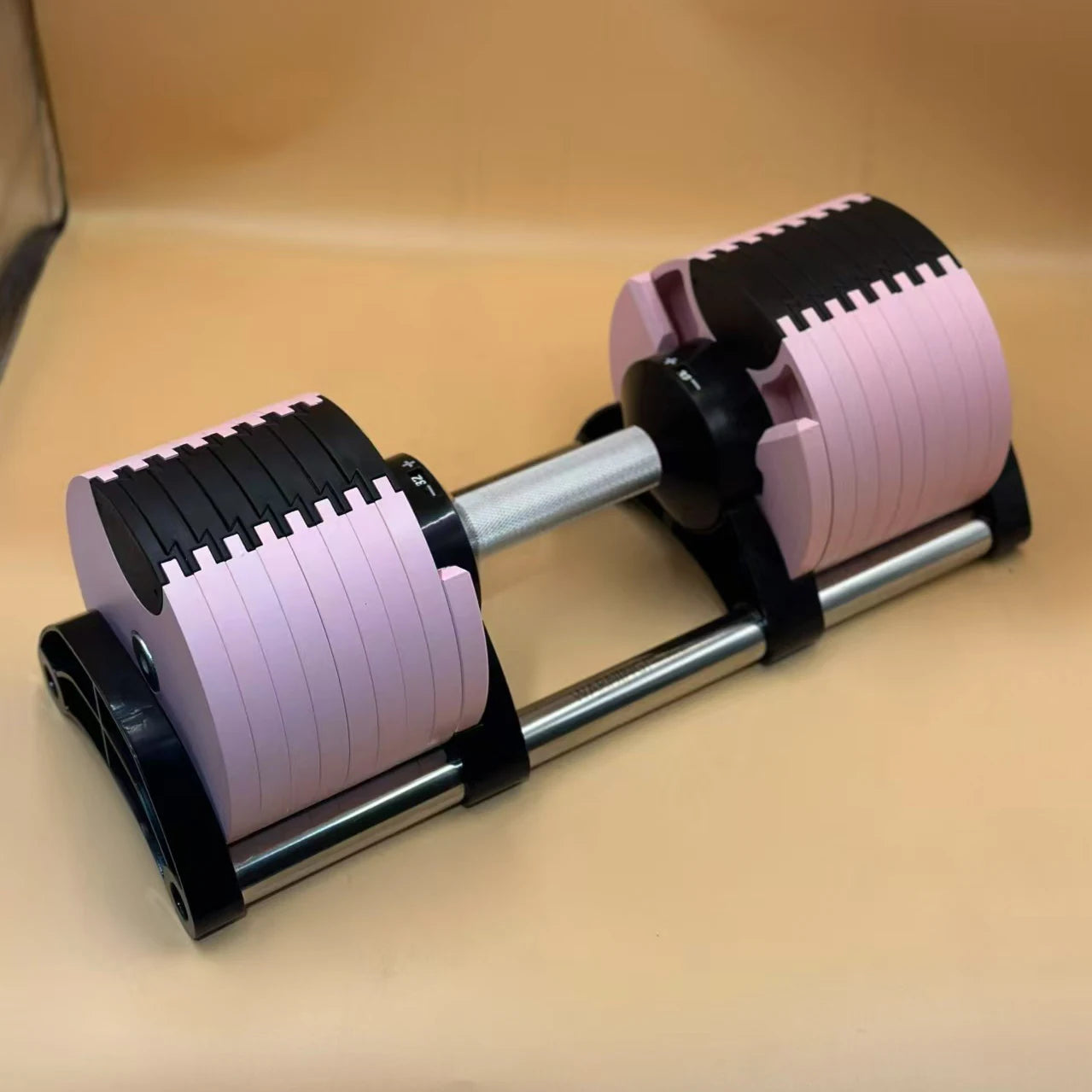 Sanshikj Adjustable Round Dumbbell Set With Incremental Weights