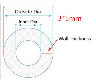 Food Grade Transparent Silicone Tubing for Aquarium and Hoses