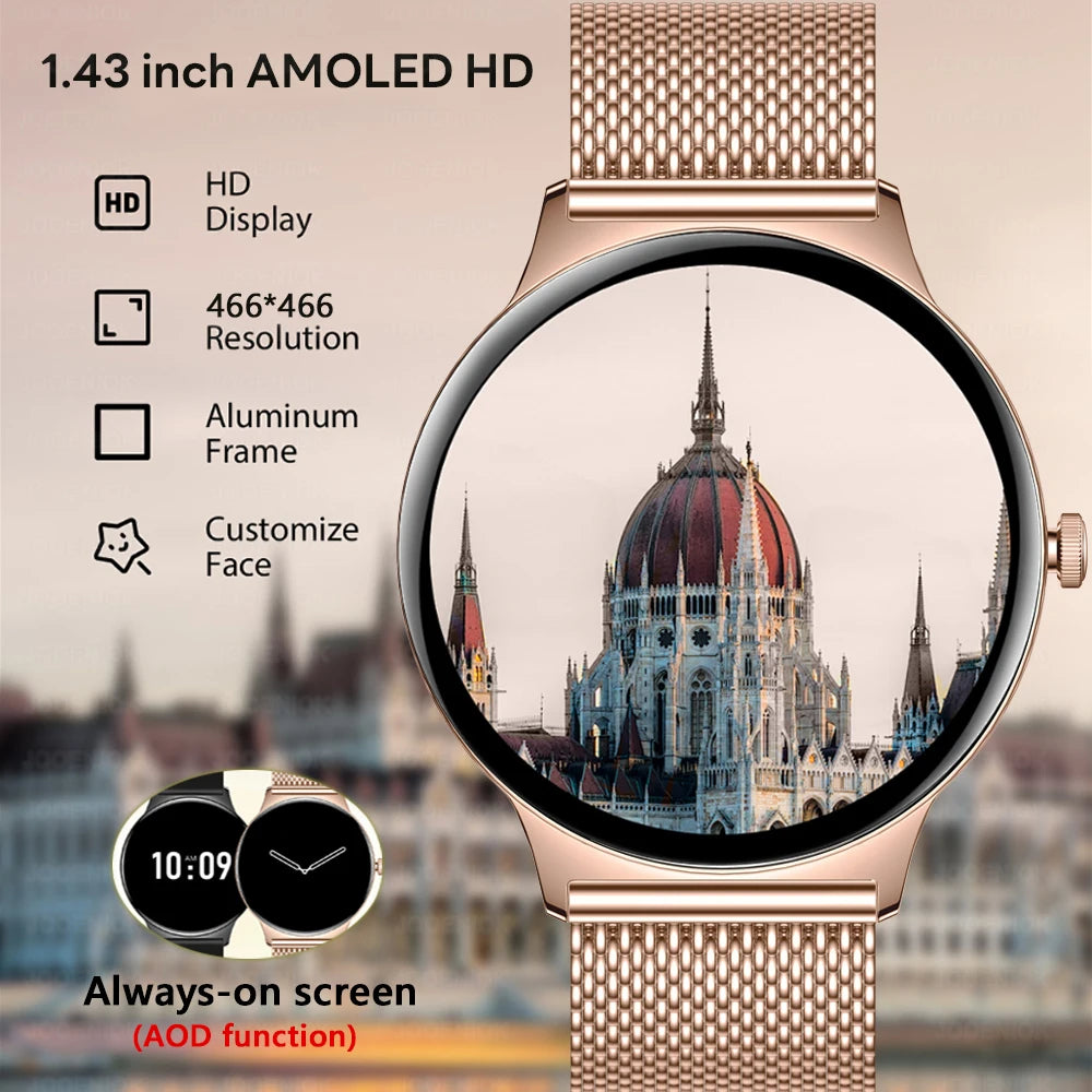 Huawei Ultra Slim AMOLED Smartwatch for Women Heart Rate Bluetooth