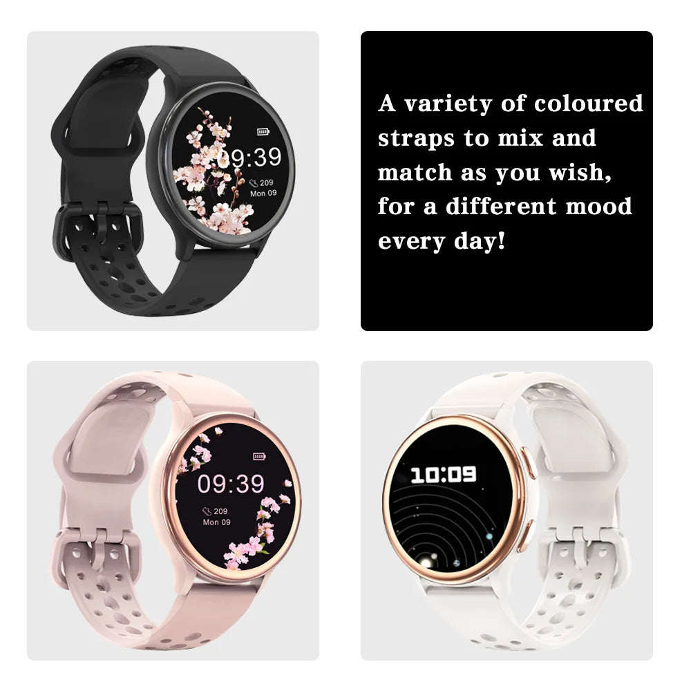 Anyloop Smart Watch For Women Fitness Tracker iPhone And Android