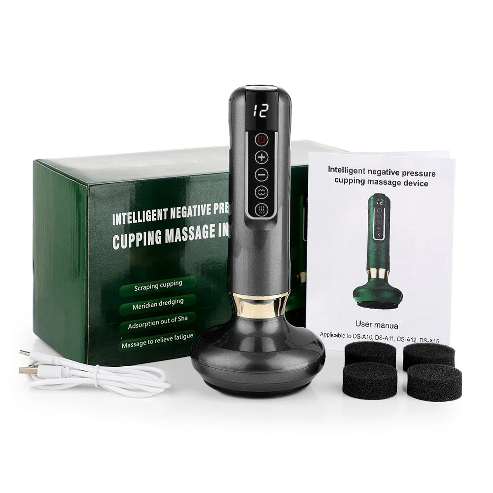 PASTSKY 12 Level Electric Cupping Device USB Rechargeable