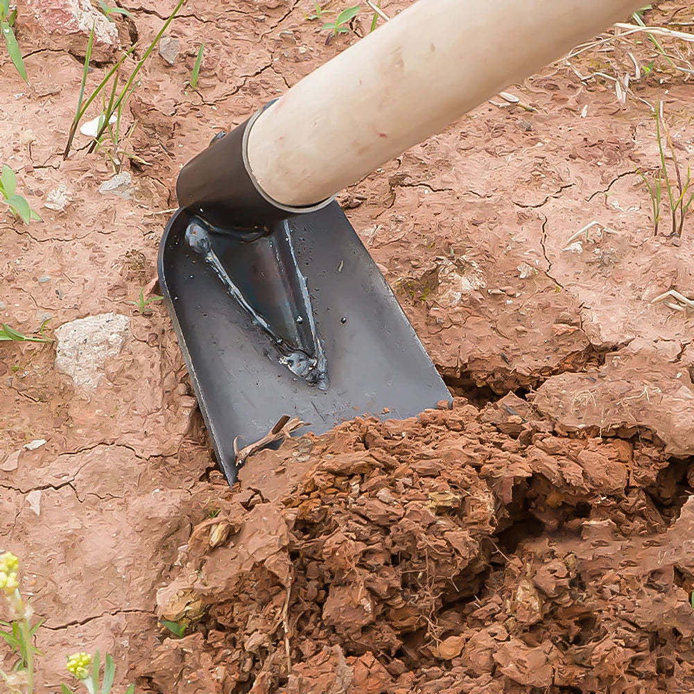Alloet Small Garden Hoe for Digging Soil and Weeding