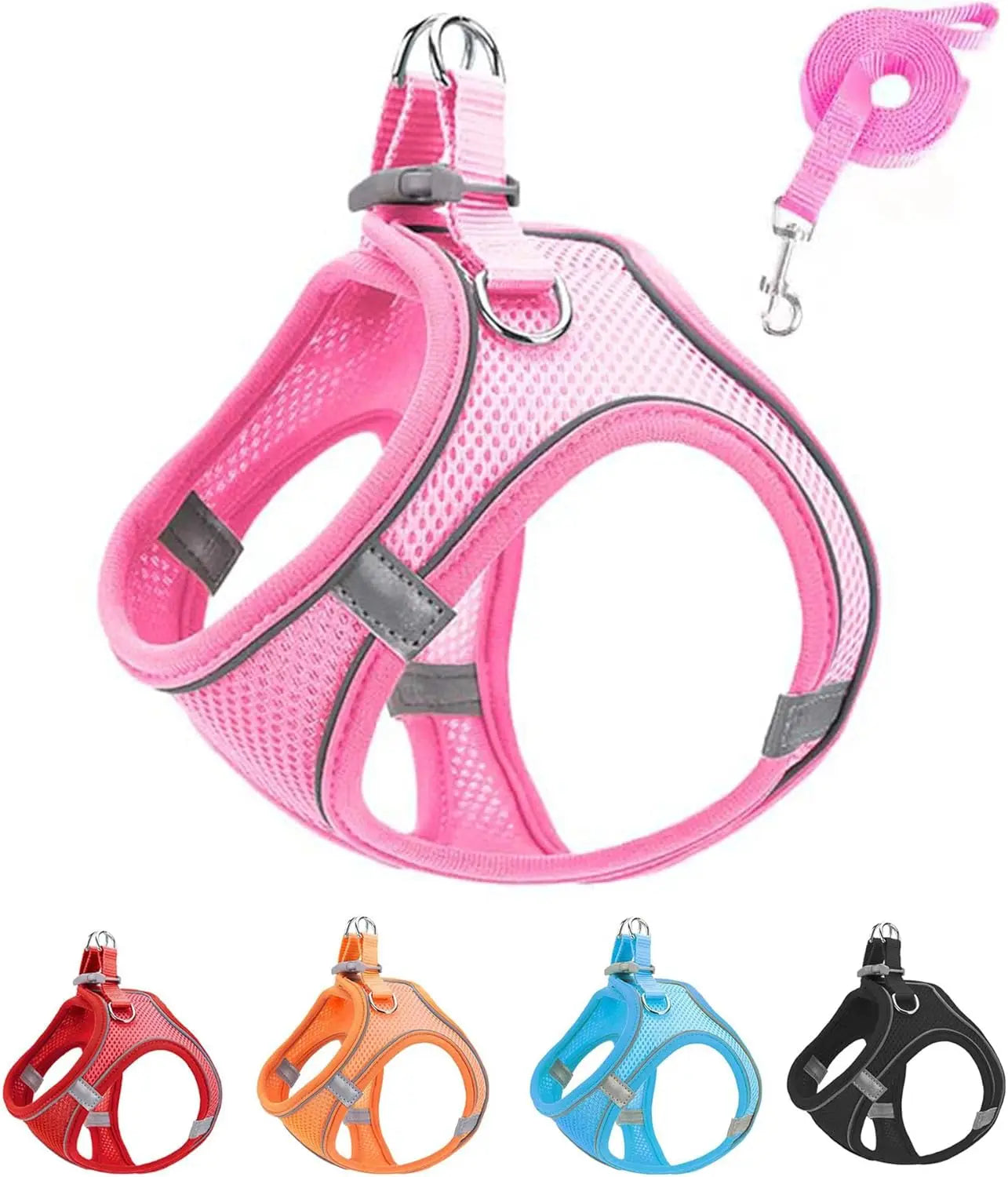 NONECN Soft Mesh Dog Harness Vest For Small Medium Dogs