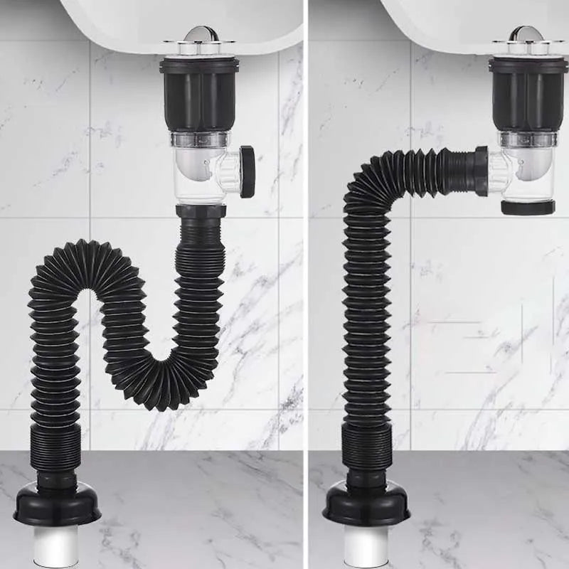 Universal Drain Pipe Kit For Kitchen Sink And Basin