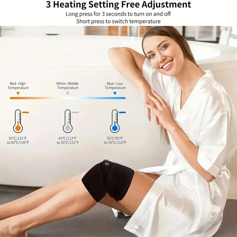 Heated Knee Protector USB Heating Pad For Joints Daily Use