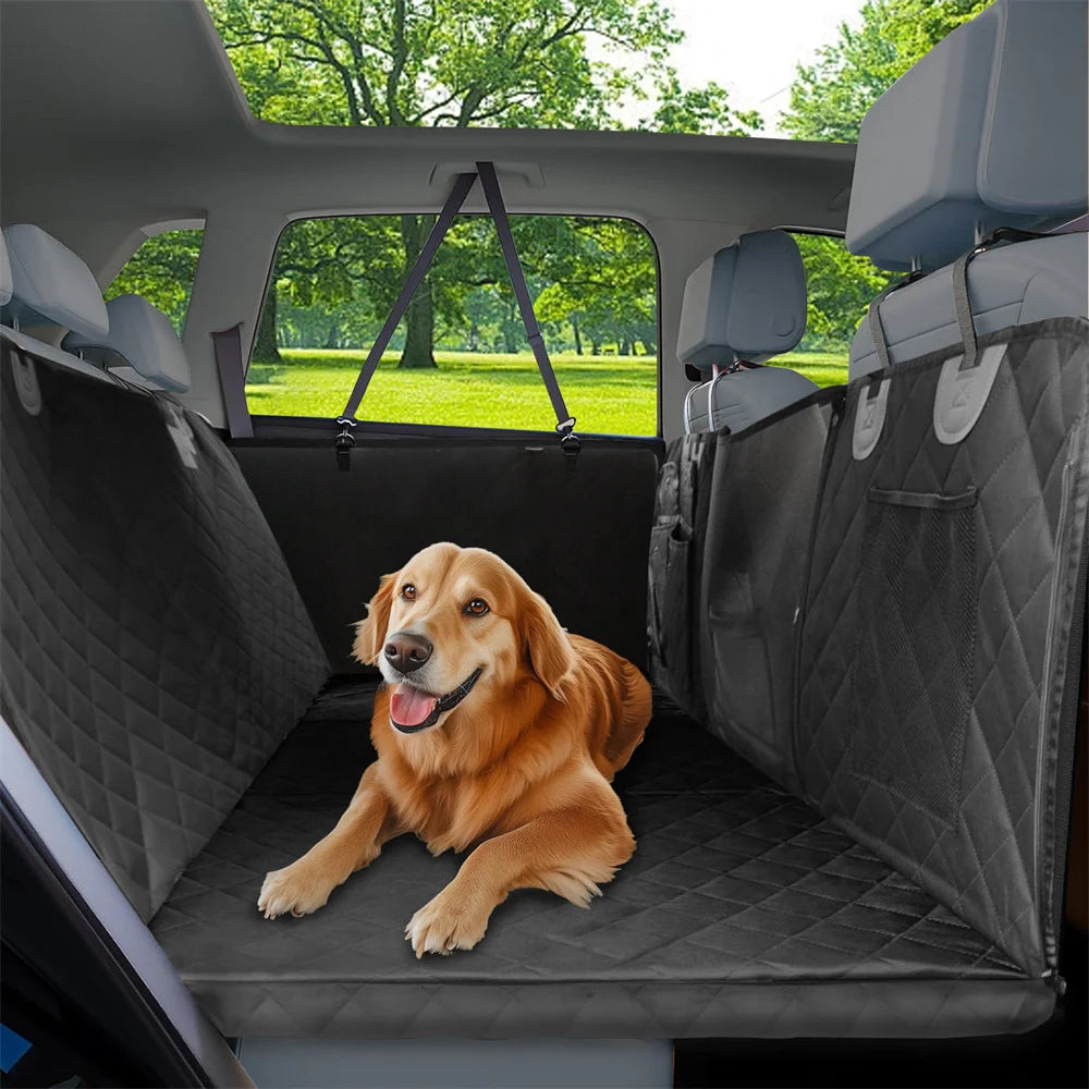 Waterproof Back Seat Extender Hammock For Dogs Universal Fit