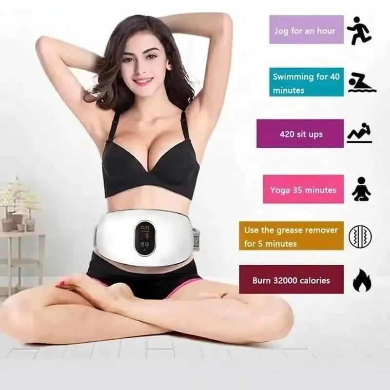 NJR719 Abdominal Slimming Massage Machine Fat Burning