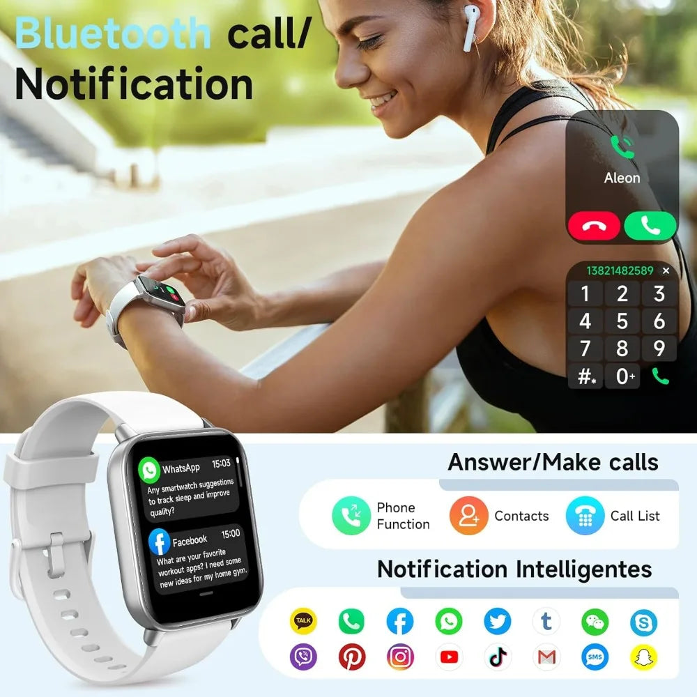 Erilles Smartwatch with Alexa Built-in IP68 Waterproof Fitness Tracker