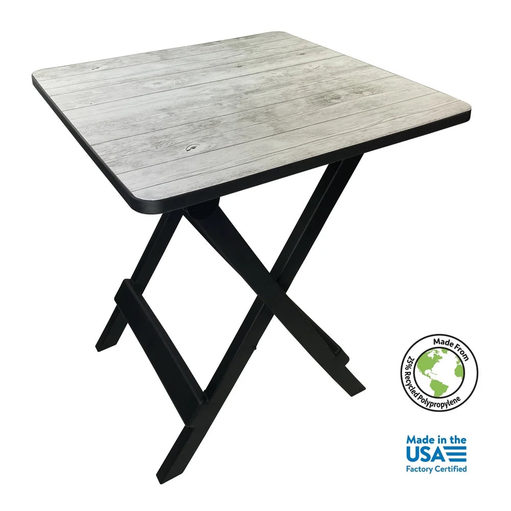Adjustable Height Portable Folding Camp Side Table Outdoor Indoor