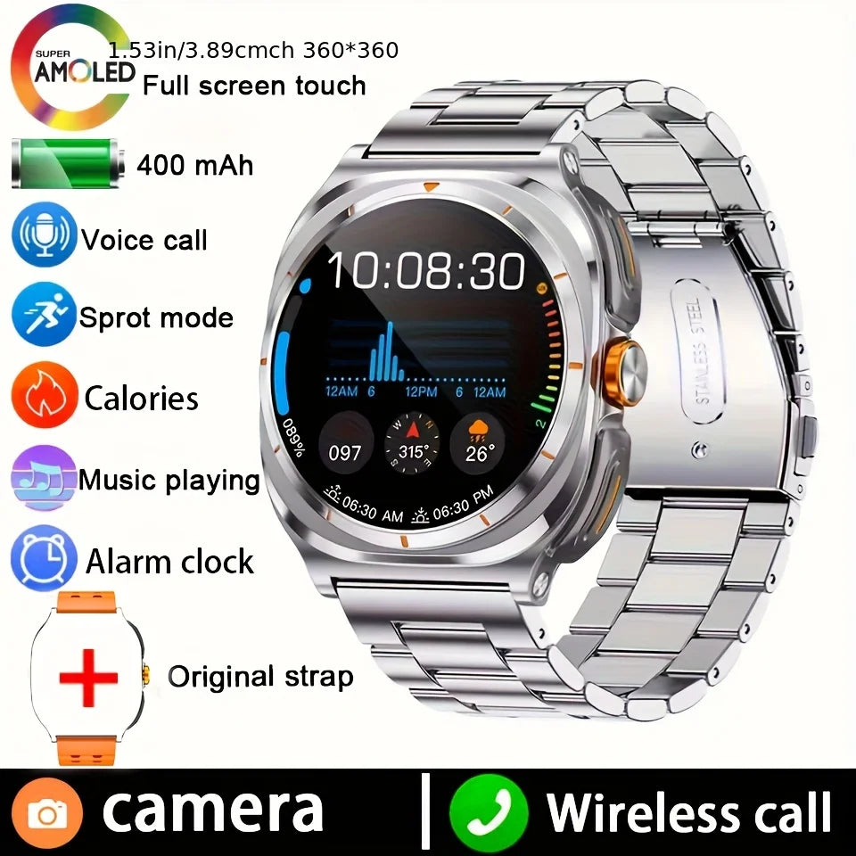 BOALZETD 2-In-1 TWS Bluetooth Earphones And Smartwatch IP68