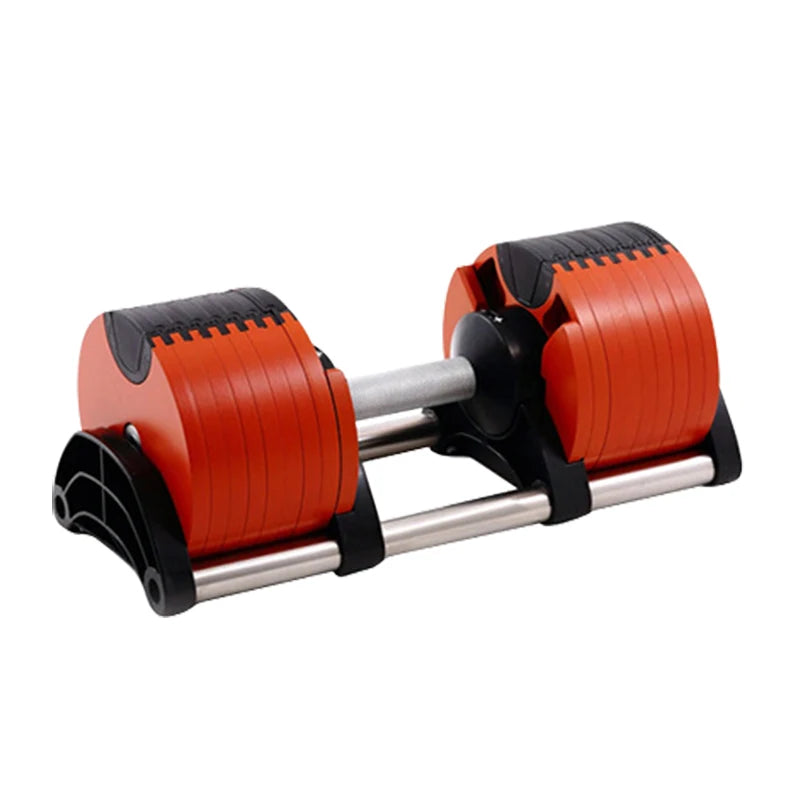 Sanshikj Adjustable Round Dumbbell Set With Incremental Weights