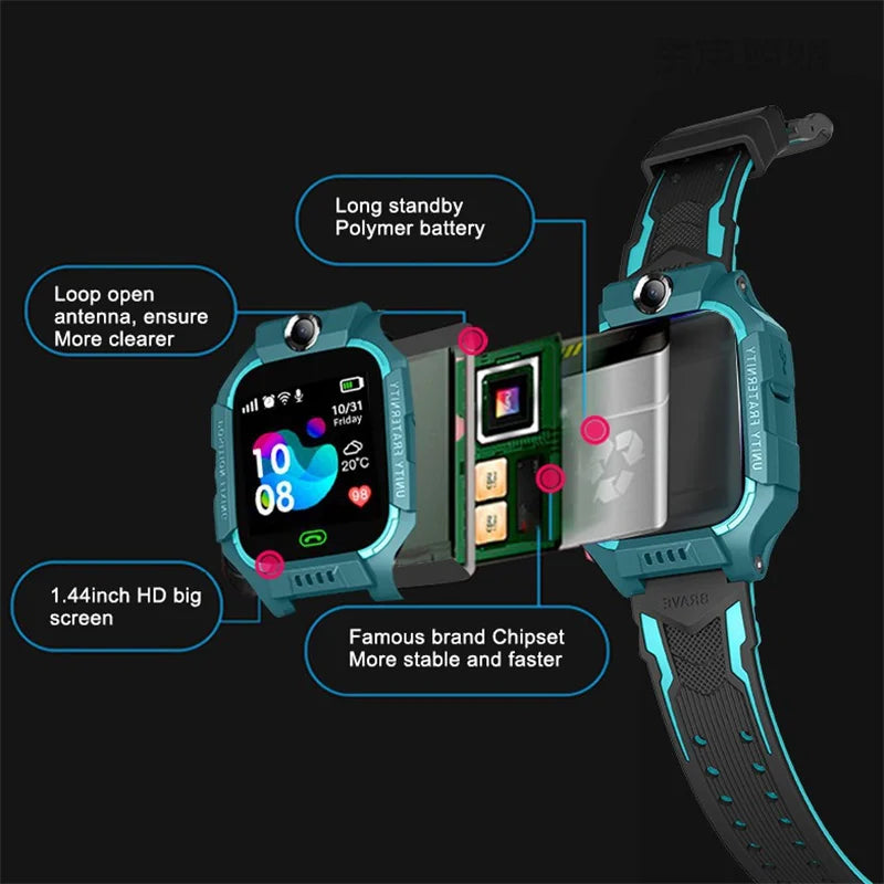 Twister.CK Z6 Kids Smartwatch With SIM Card Call Camera
