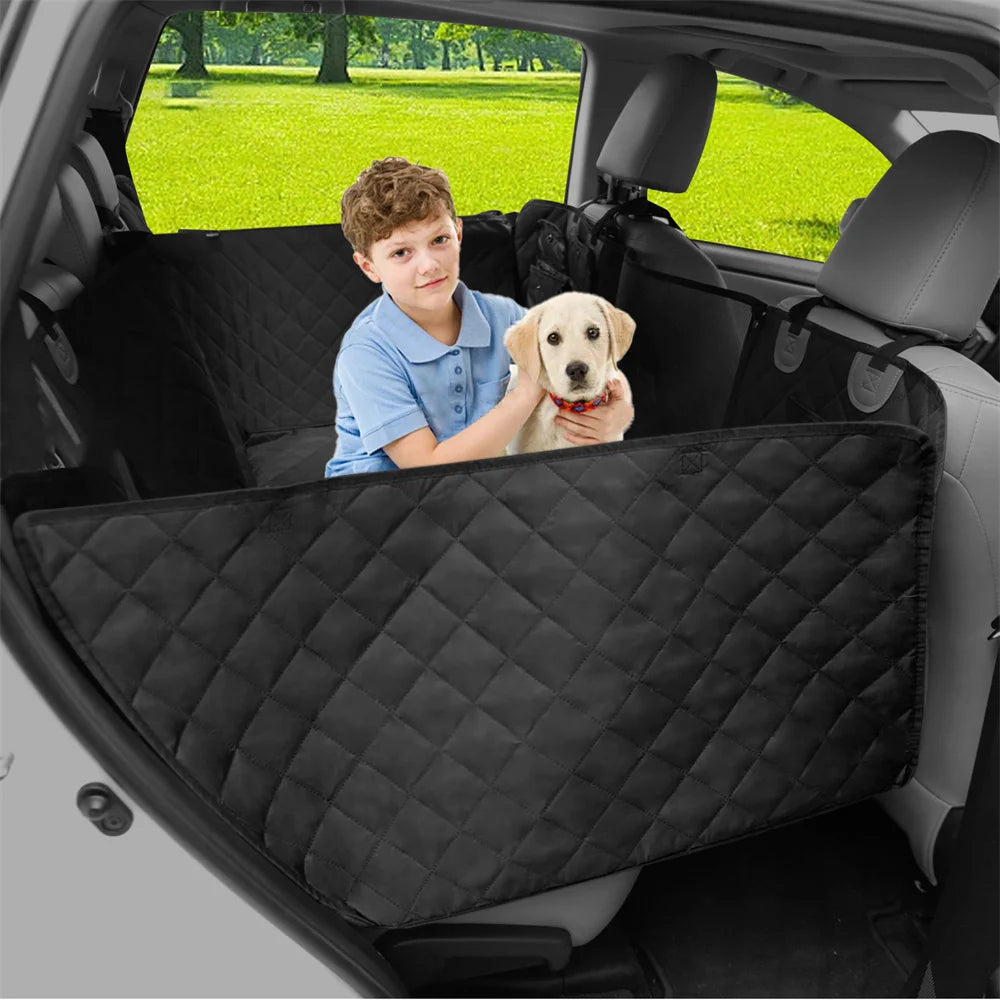 Waterproof Back Seat Extender Hammock For Dogs Universal Fit