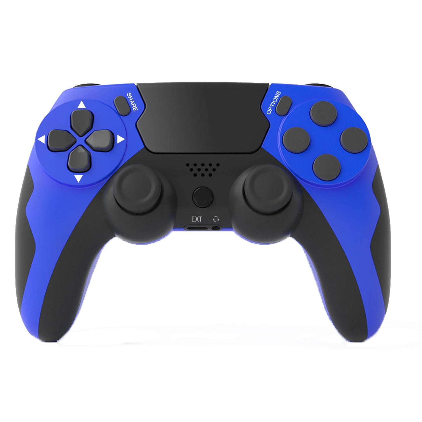 GAMINJA Wireless Controller Dual Vibration Gamepad for PS4 PS3 PC