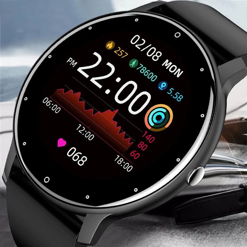 Smart Watch IP68 Waterproof Digital Fitness Tracker With Wireless Calls