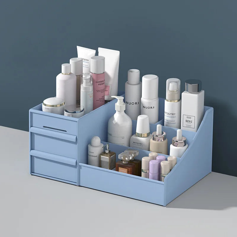 Makeup Case Jewelry Organizer Box Drawer Storage Plastic