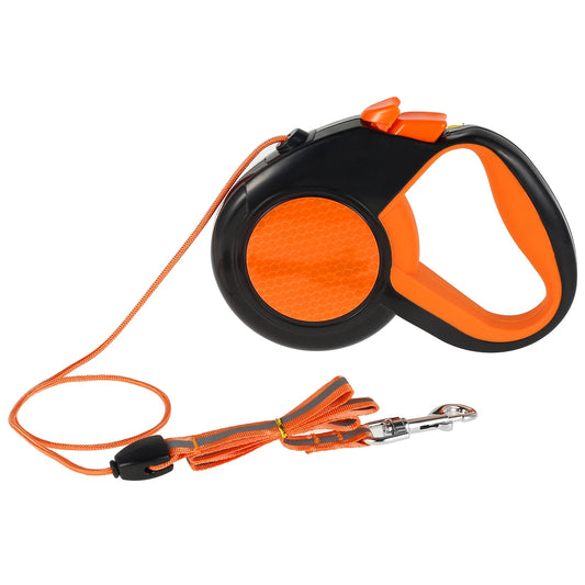 8M Retractable Dog Leash Heavy Duty With Reflective Tape