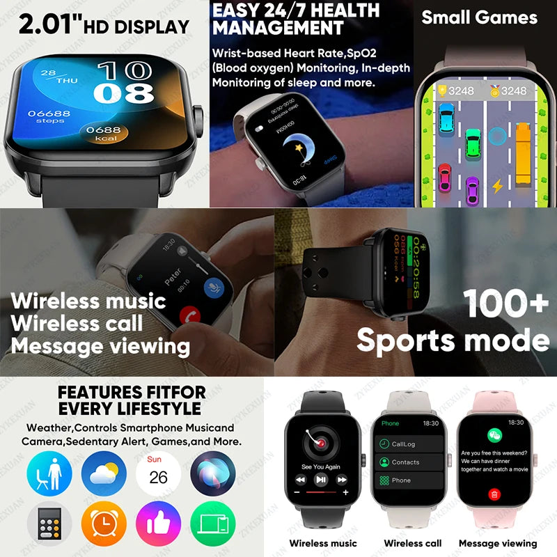 Global Version Watch 5 AMOLED Smartwatch With GPS Heart Rate