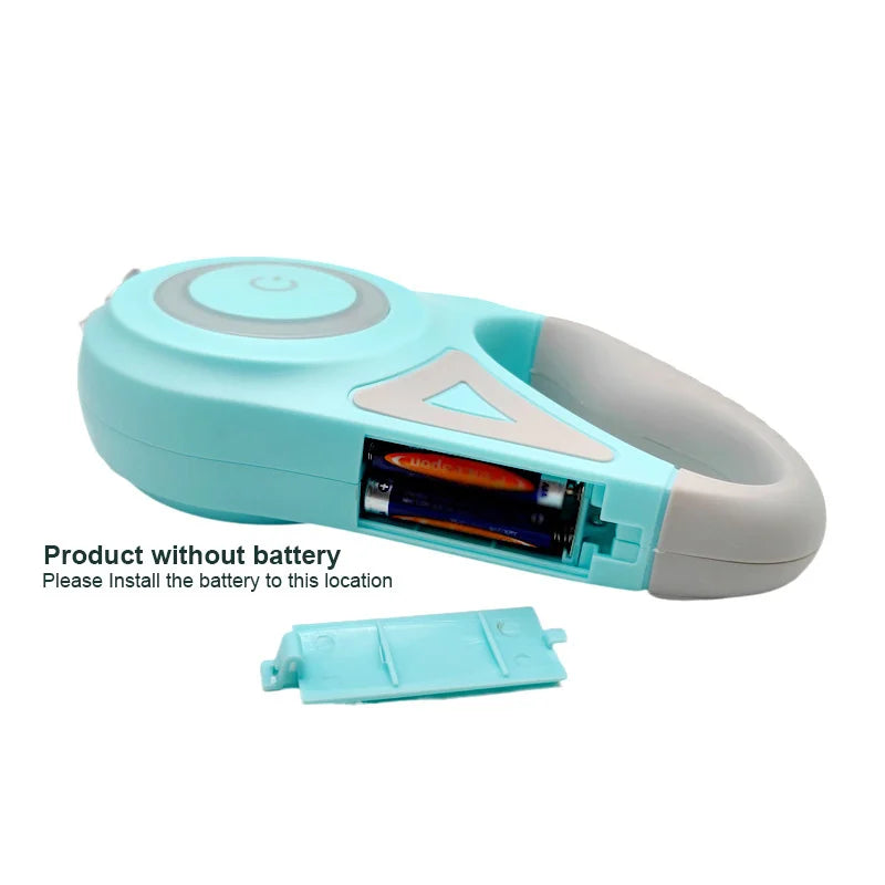 Automatic Retractable Dog Leash With Led Light Nylon Lead