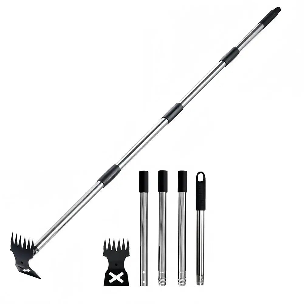 2 In 1 Weed Puller Tool With Extended Handle Garden