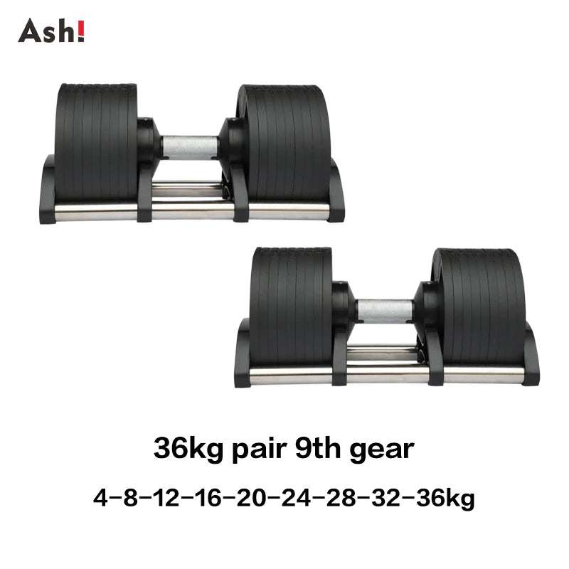 Adjustable Dumbbells For Home Fitness With 100lb Max