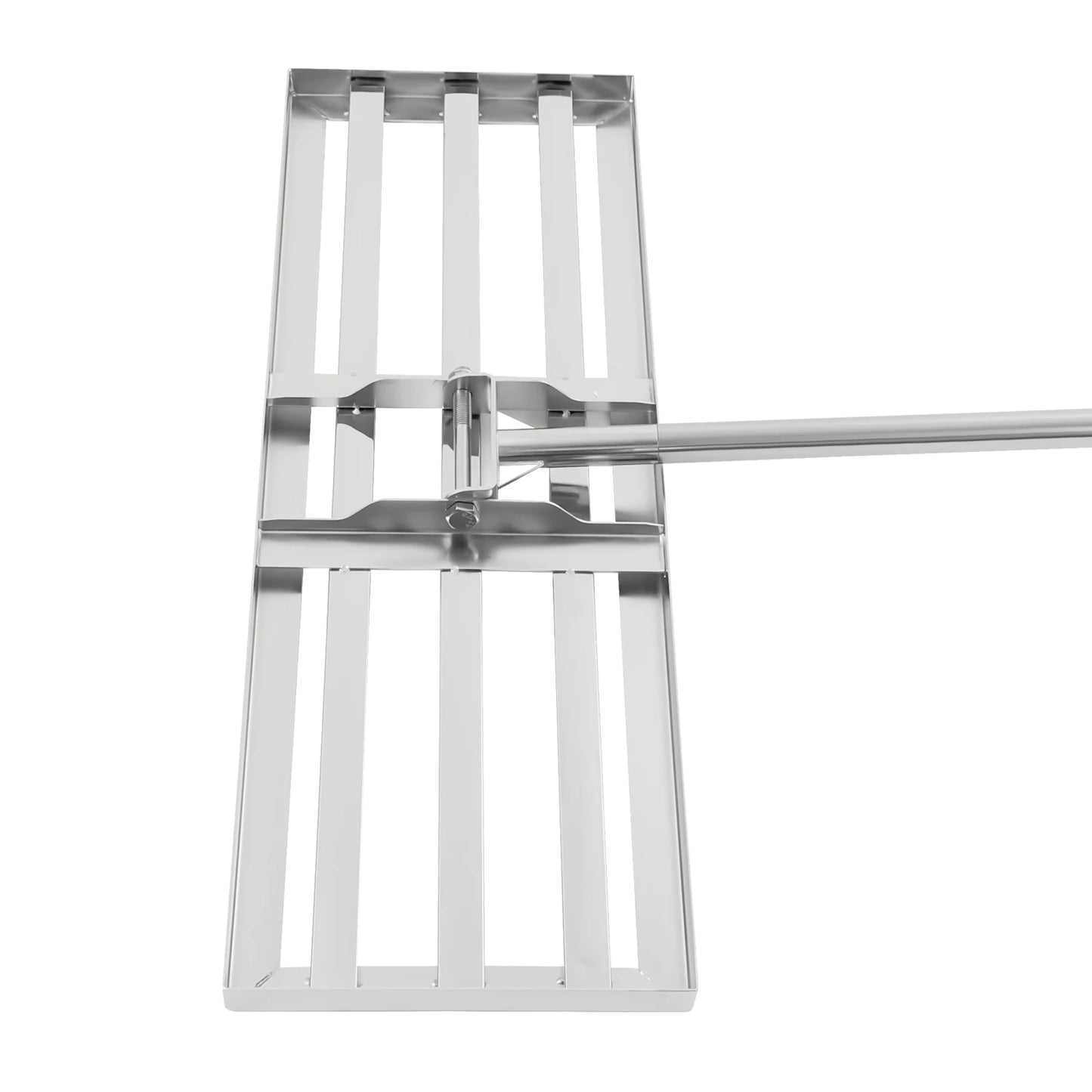 Bymaocar Adjustable Lawn Leveling Rake With Steel Handle