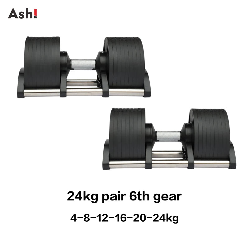 Adjustable Dumbbells For Home Fitness With 100lb Max