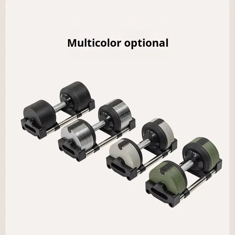 None Adjustable Dumbbell Set 20kg To 36kg In 1kg Increments