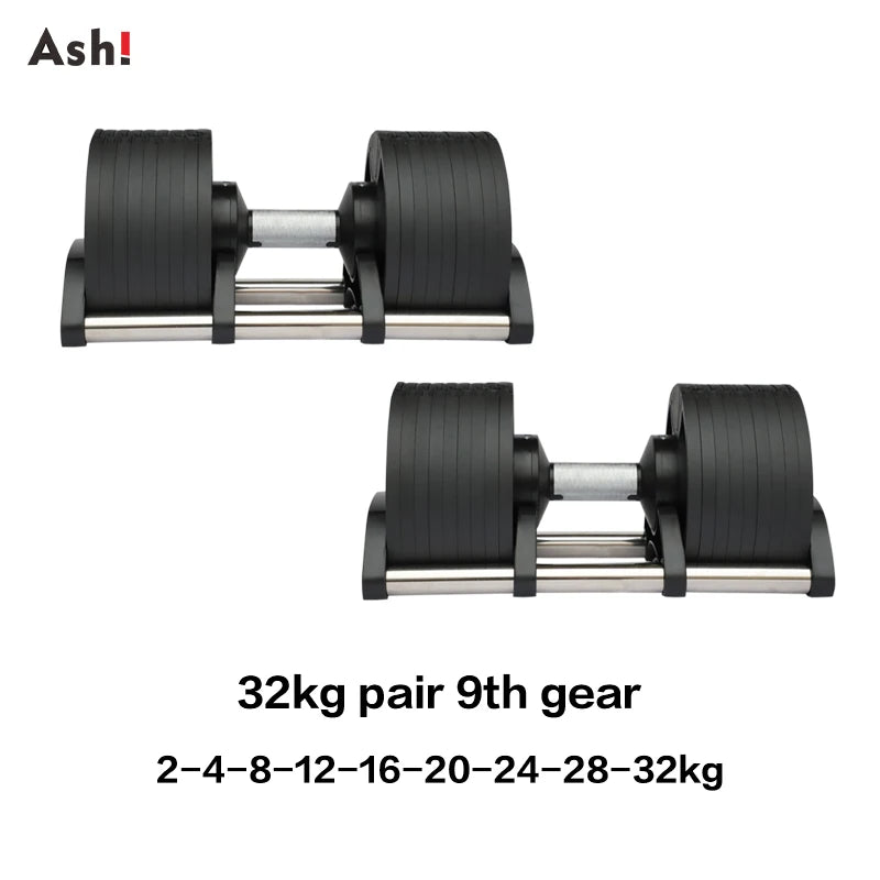 Adjustable Dumbbells For Home Fitness With 100lb Max