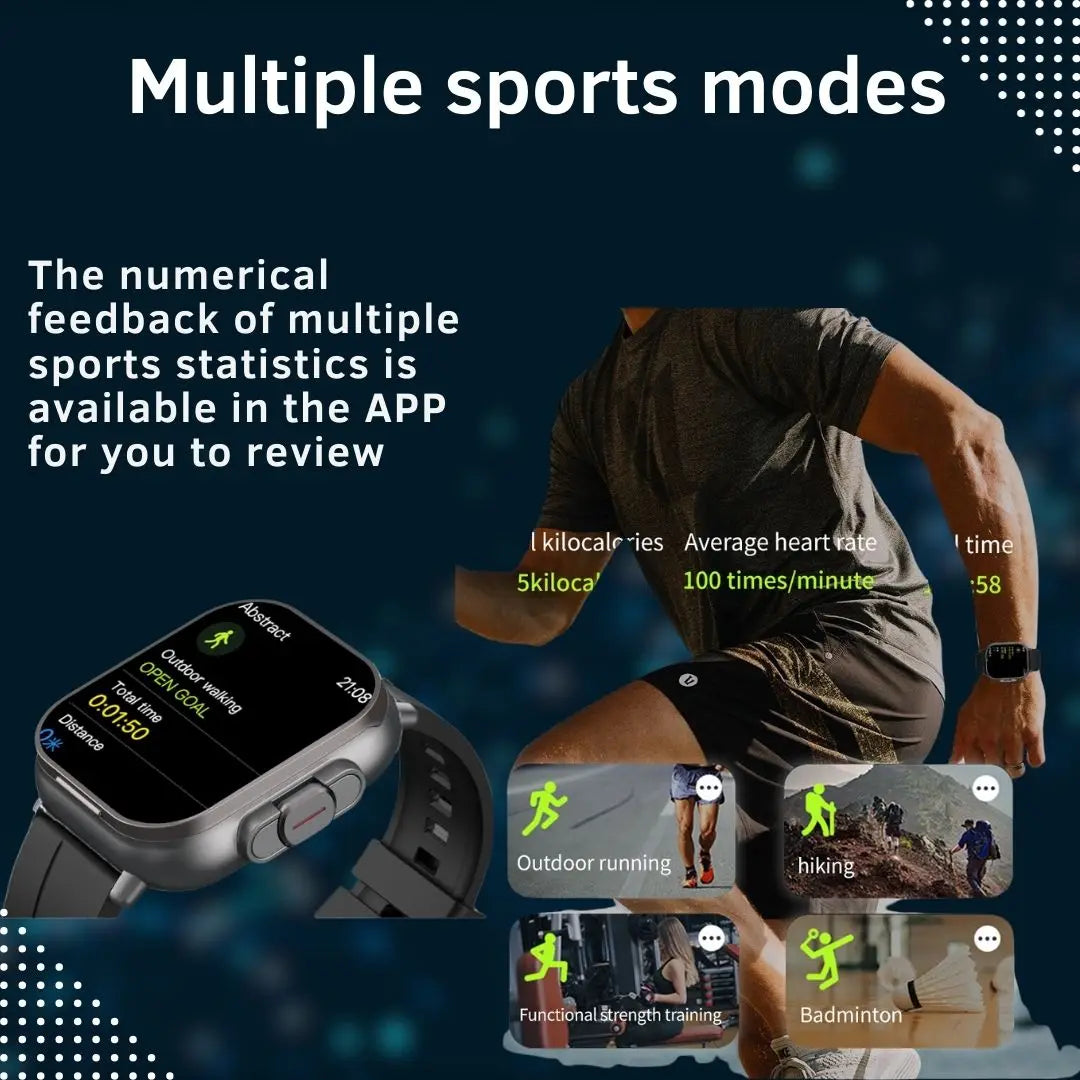 2 In 1 Built-In Smartwatch With NFC Earbuds For Android