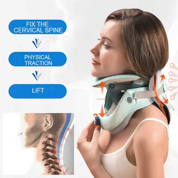 Komwell Air Sac Adjustable Neck Stretcher For Cervical Traction