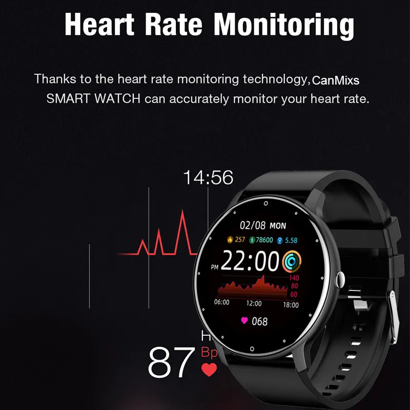 Smart Watch IP68 Waterproof Digital Fitness Tracker With Wireless Calls