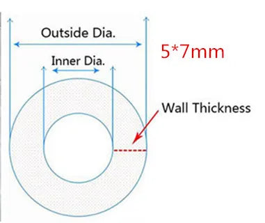 Food Grade Transparent Silicone Tubing for Aquarium and Hoses