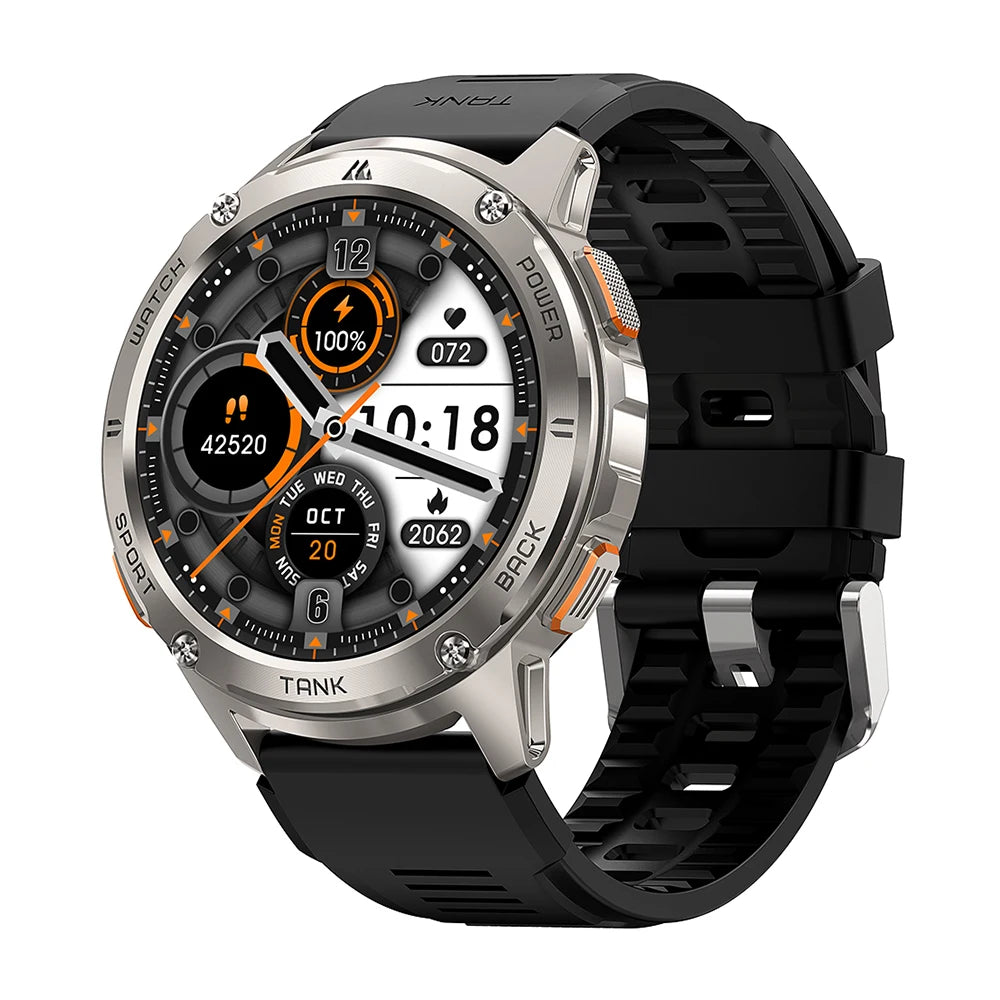 KOSPET Tank T3 Smart Watch Military Style AMOLED Bluetooth