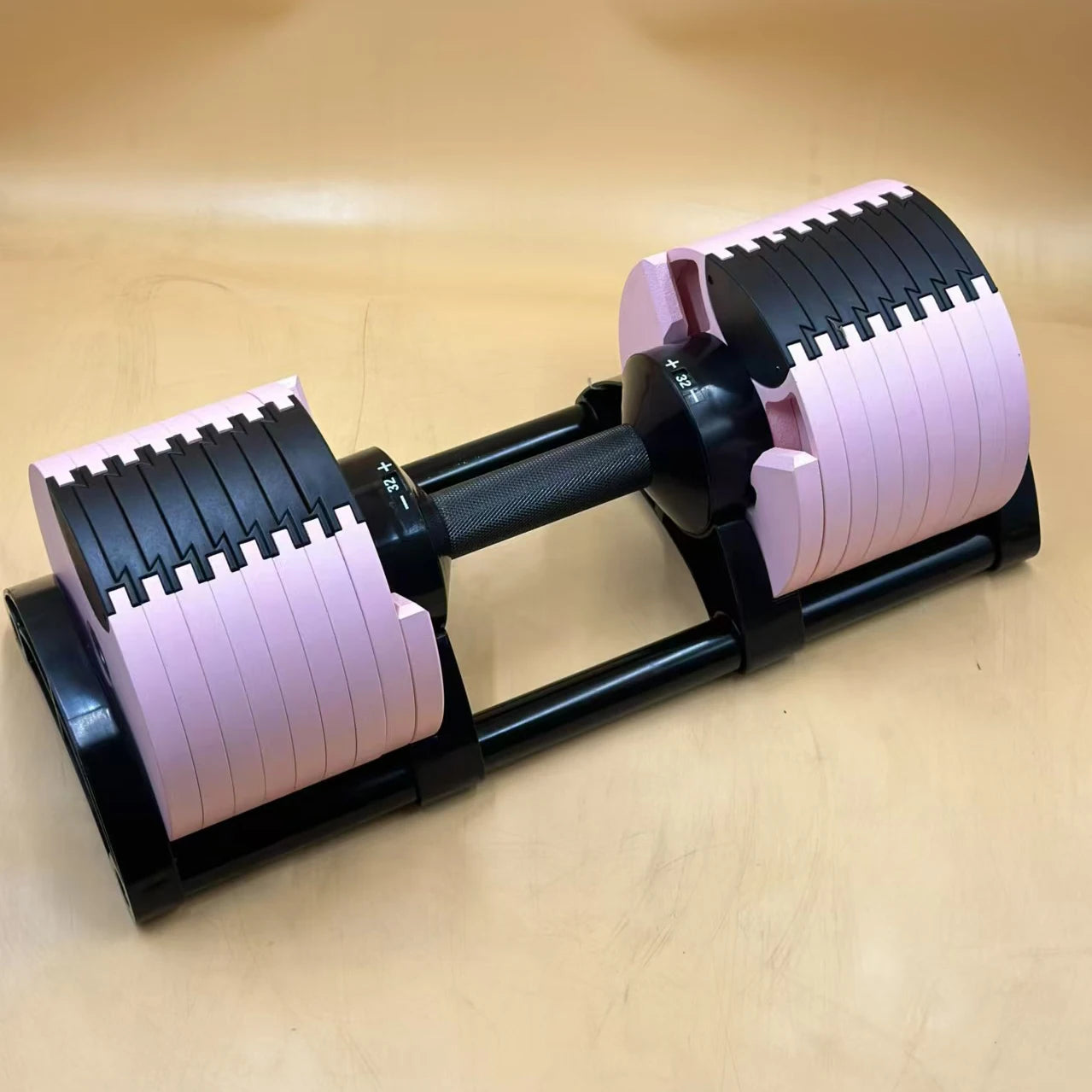 Sanshikj Adjustable Round Dumbbell Set With Incremental Weights