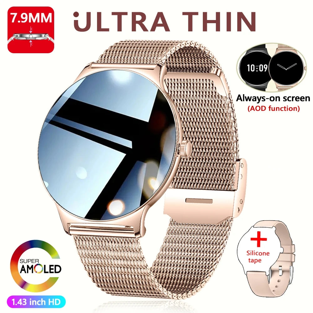 Huawei Ultra Slim AMOLED Smartwatch for Women Heart Rate Bluetooth