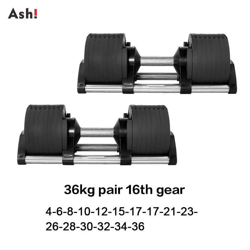 Adjustable Dumbbells For Home Fitness With 100lb Max