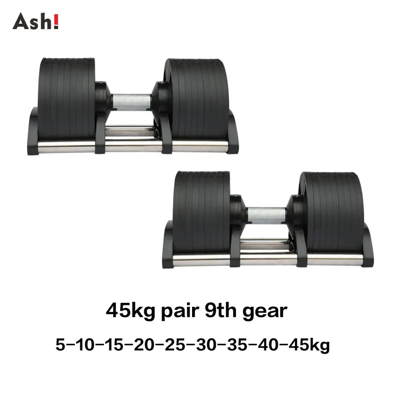 Adjustable Dumbbells For Home Fitness With 100lb Max