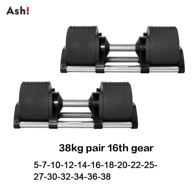 Adjustable Dumbbells For Home Fitness With 100lb Max