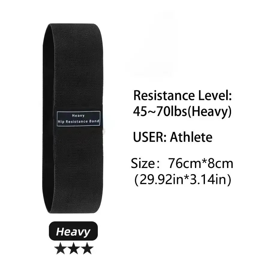 Glute Thigh Resistance Bands Set For Booty Squat Workouts